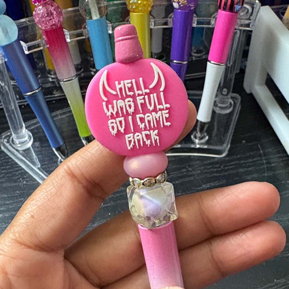 "Hell was full so i came back" Pen